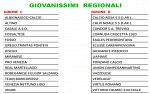 Giovanissimi regionali C-D Giovanissimi regionali C-D